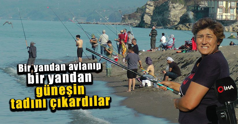Olta Avcıları Sahilleri Doldurdu