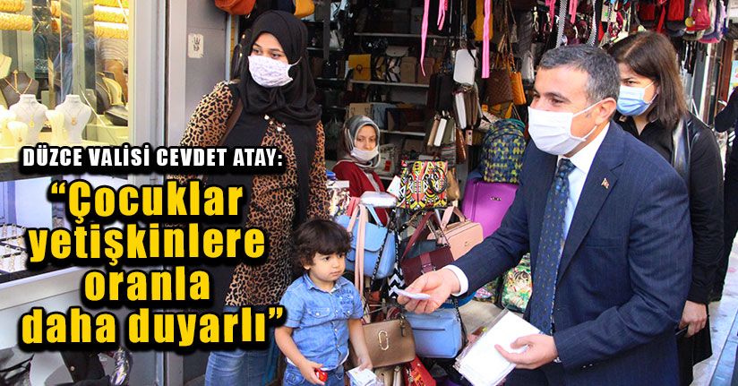 Kent Merkezinde Korona Virüs Denetimi