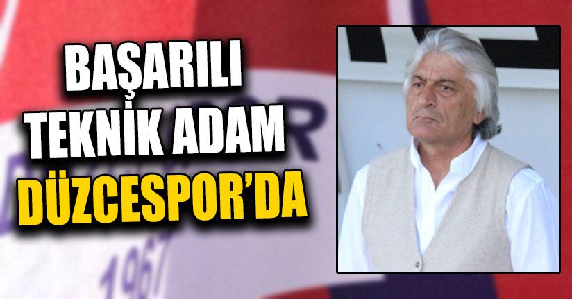 Düzcespor’un Yeni Teknik Adamı Belli Oldu