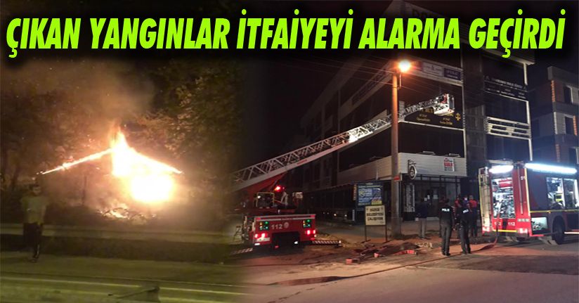 Metruk Ev Yandı, Dumanlardan Göz Gözü Görmedi