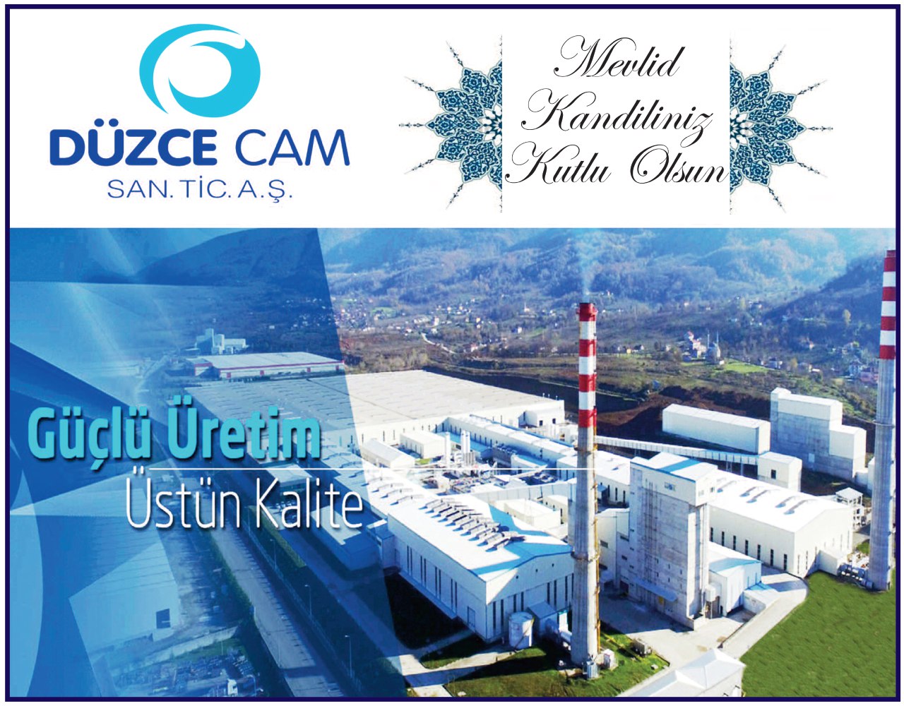 Düzce Cam Kandil Kutlaması