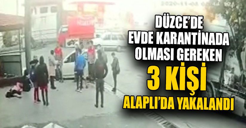 Karantinadan Kaçtılar Kaza Yapıp Polise Yakalandılar