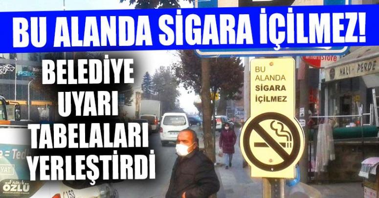 Yasak Alanlara Uyarı Tabelası