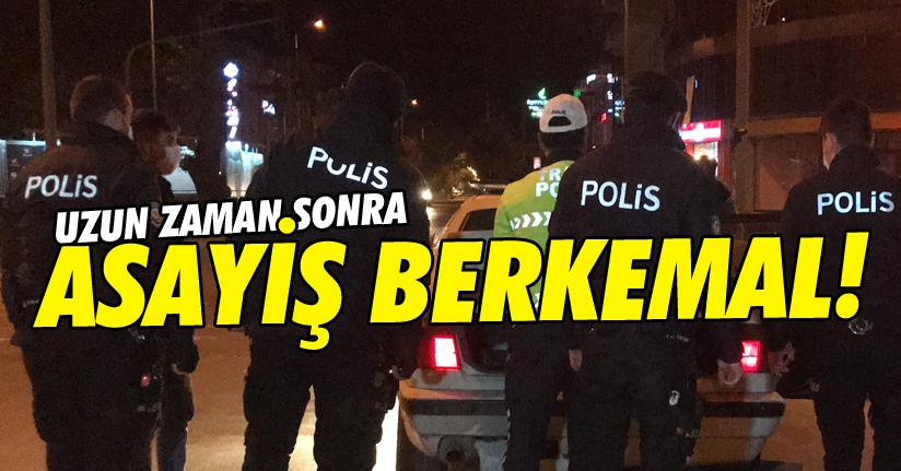 Kısıtlamada sokaklar boş kaldı