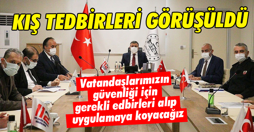 Kış için bir araya geldiler