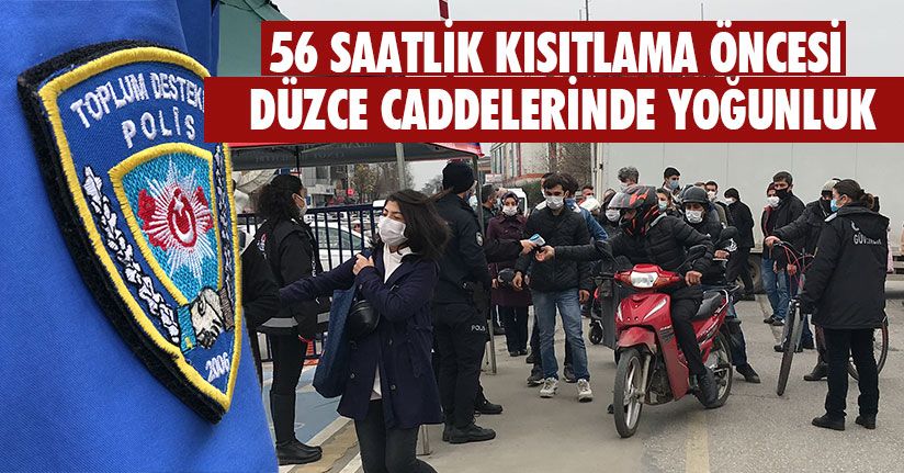 Şehrin En Yoğun Caddesinde Denetim Yapıldı
