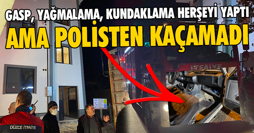 Komşusunun evinden bilgisayar ve cep telefonu çalan şahıs yakalandı