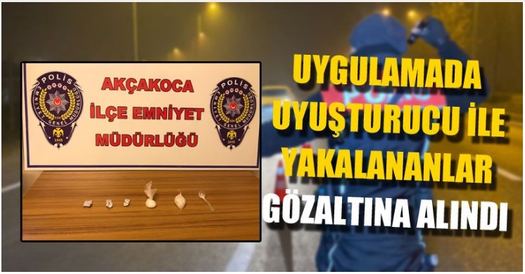 Uygulamaya Takılan Araçta Uyuşturucu Ele Geçirildi