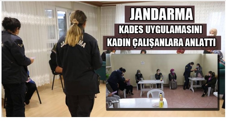 Kadın Çalışanlara KADES Anlatıldı