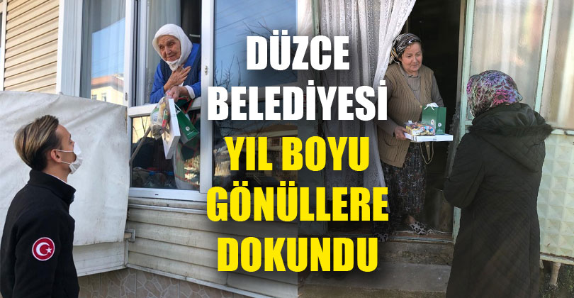 Düzce Belediyesi Yıl Boyu Gönüllere Dokundu
