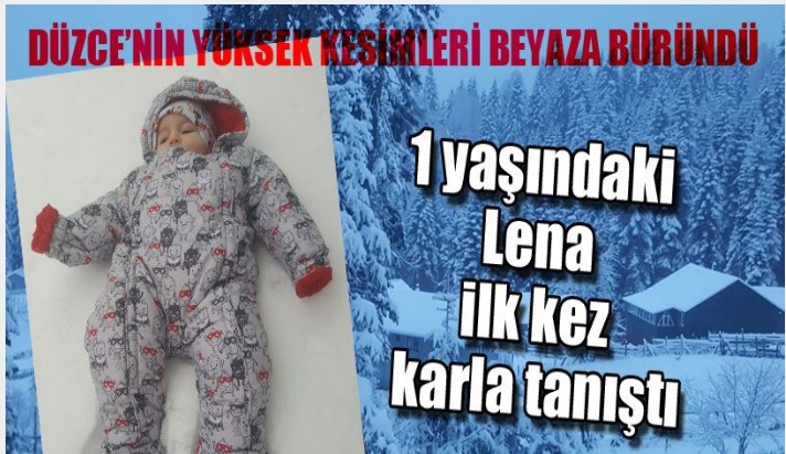 Vatandaşlar Karın Tadını Doyasıya Çıkardı