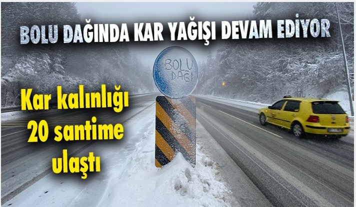 Lapa Lapa kar yağışı sürüyor