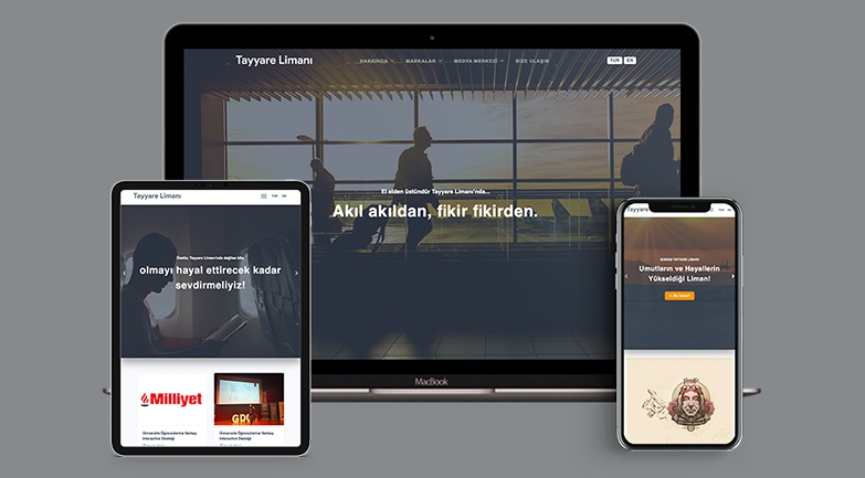Tayyare limanı web sitesi yenilendi