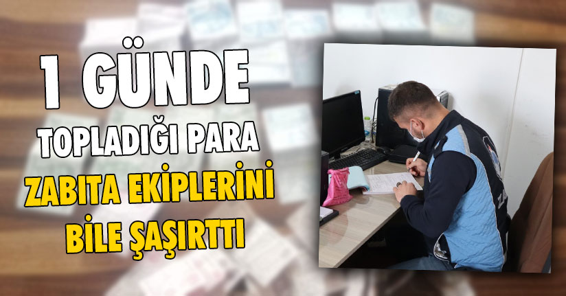 Dilencinin Üzerinden Çıkan Para Şaşırttı