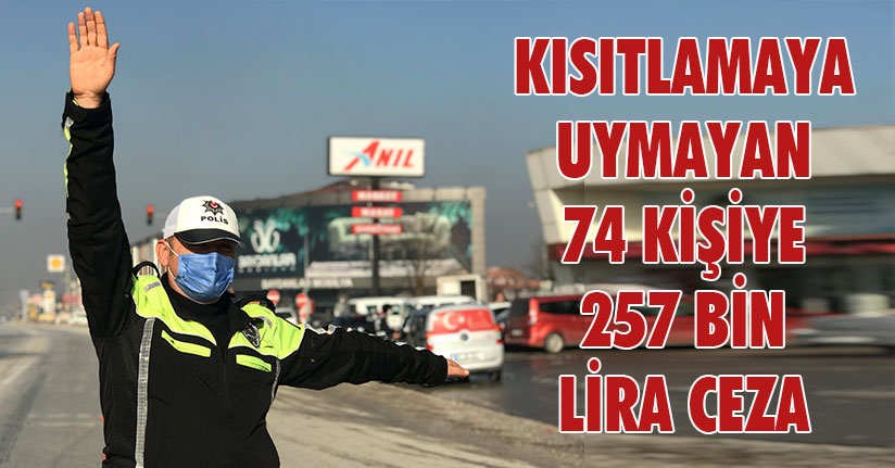 Sokağa Çıkanlar Cezadan Kurtulamadı