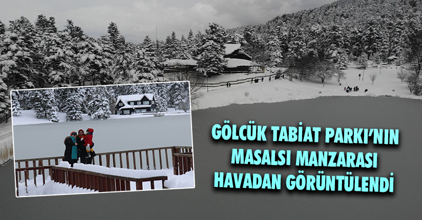 Kar yağışı sonrası herkes oraya koştu