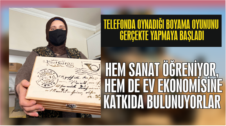 BOYAMA OYUNUNU GERÇEKTE YAPMAYA BAŞLADI