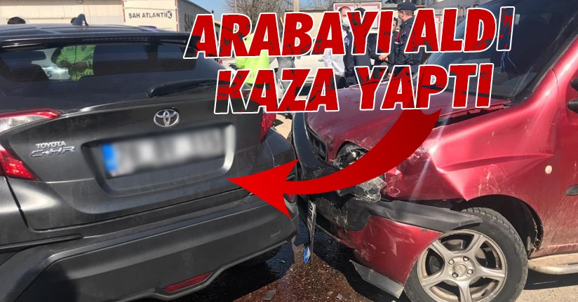 Kazada 1 kişi yaralandı