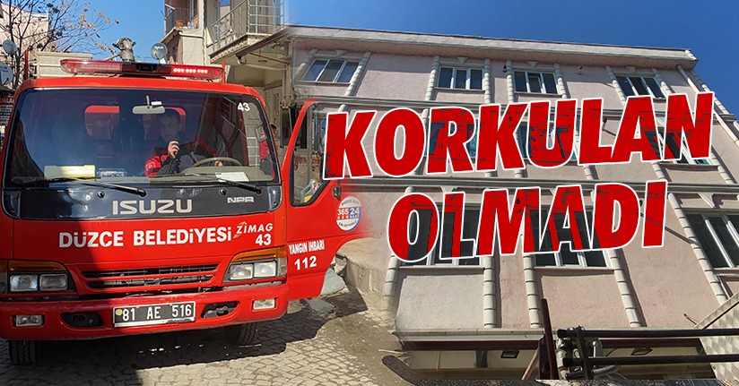 Vatandaşlar söndürdü