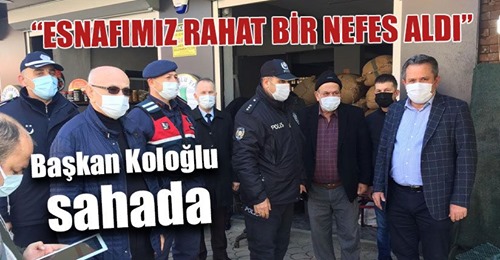 Başkan Koloğlu Denetime Çıktı