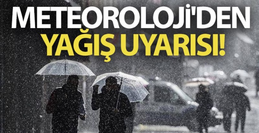 Meteoroloji'den yağış uyarısı! Bu illerde yaşayanlar dikkat