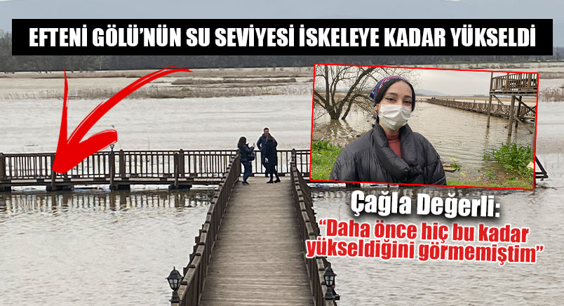 Su Seviyesi İskeleye Kadar Yükseldi