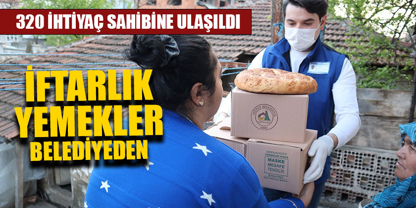 İftarlık Yemekler Belediyeden