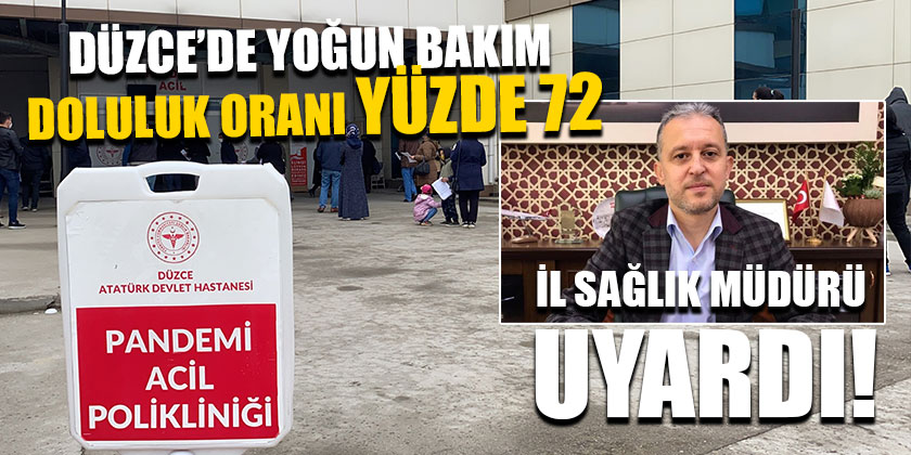 Yoğun Bakım Doluluğu Korkutucu Seviyeye Ulaştı