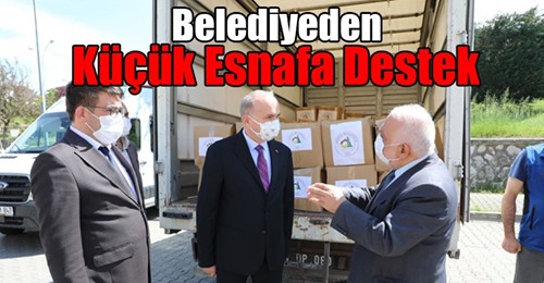 Belediyeden Küçük Esnafa Destek