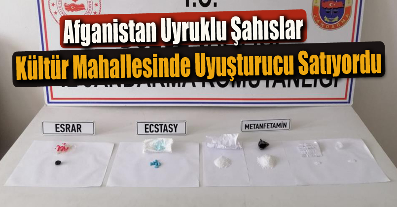 Yabancı uyruklu şahıslar uyuşturucu ile yakalandı
