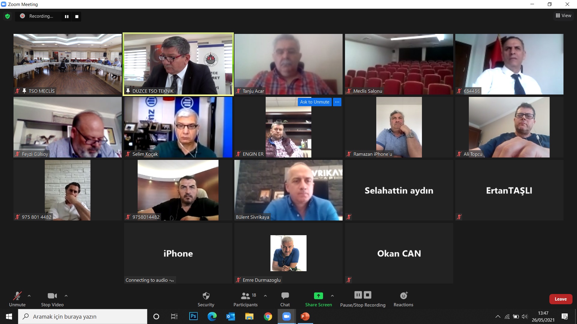 OLAĞAN MECLİS TOPLANTISI GERÇEKLEŞTİRİLDİ