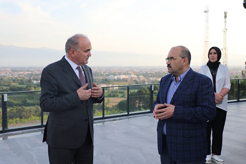 Düzceli Vali mutfak sanatları merkezini gezdi