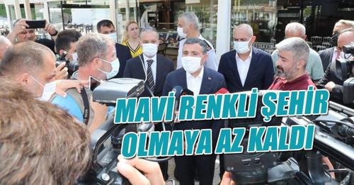 Aşılamanın yüzde 73.6 seviyesine ulaştığı il maviye yaklaştı