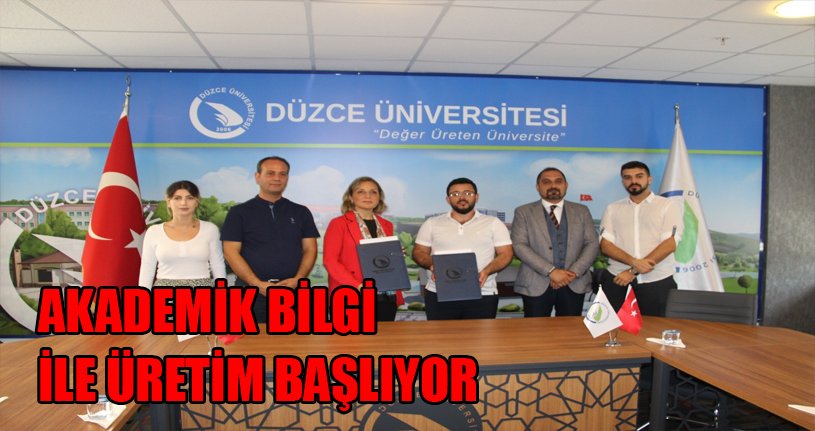 Akademik Bilgi İle Üretim Başlıyor