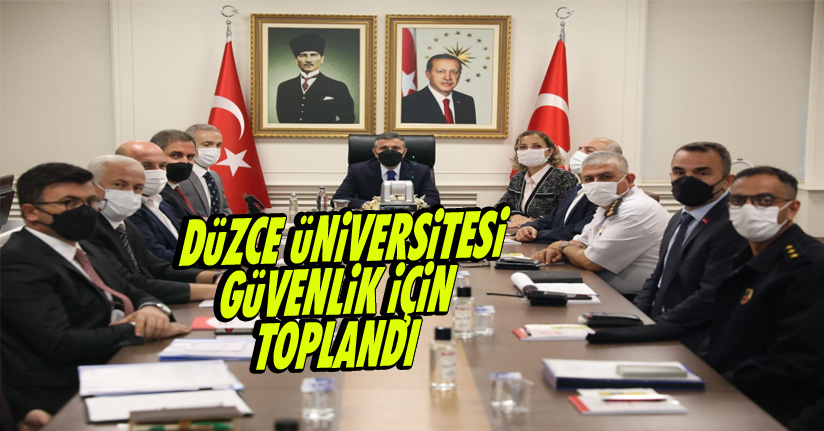 Güvenlik İçin Toplandı