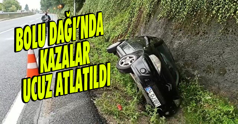 Peş Peşe Kazalar Ucuz Atlatıldı