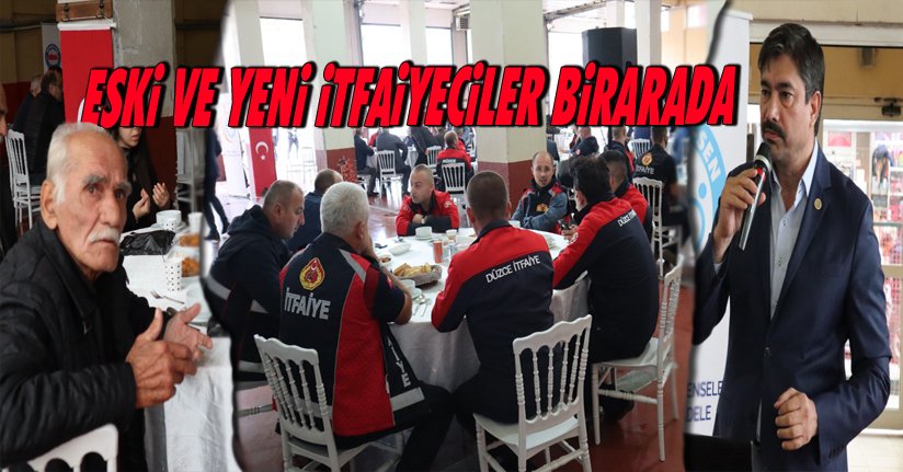 İtfaiyecilik Haftasında Bir Araya Geldiler