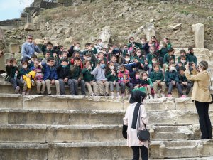 Öğrenciler önce sanat sonra tarihle buluştular