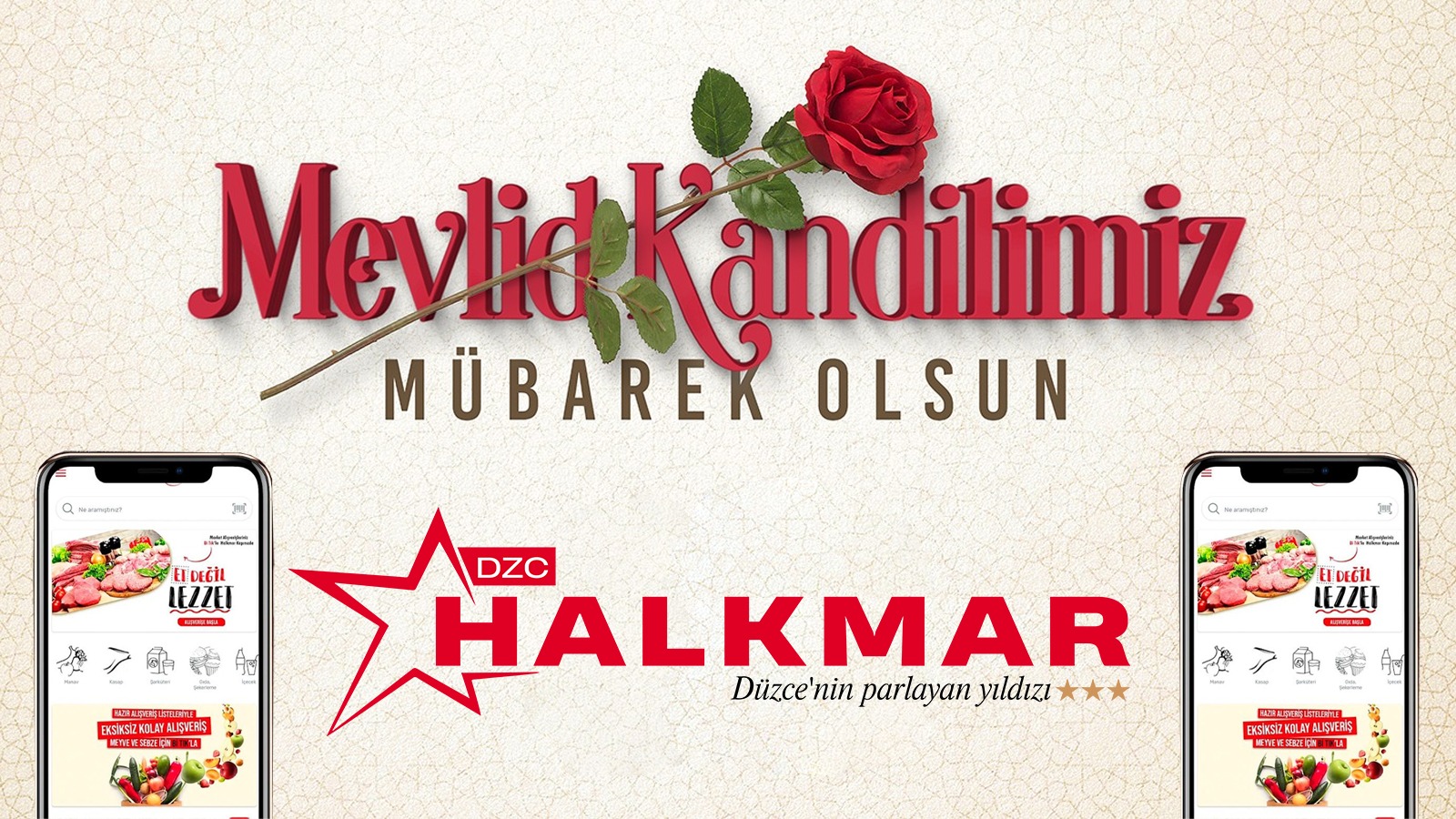 HALKMAR Mevlid Kandilini Kutladı