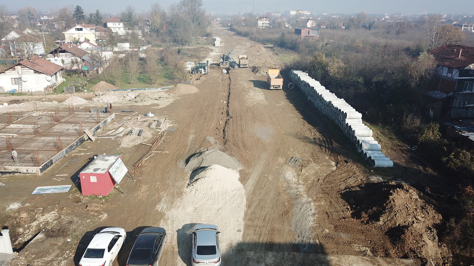 10 ayda 47 kilometre hat döşendi