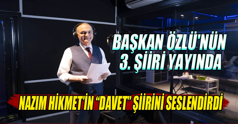 Şiir sevdalısı Başkanın 3. Şiiri Yayında