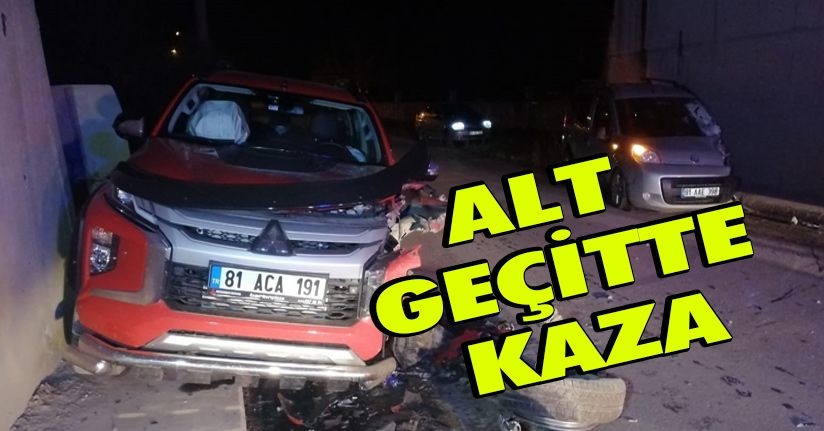 Alt Geçitte Kaza