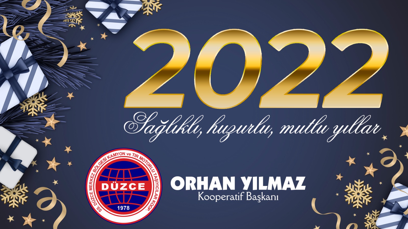 Kamyoncular Kooperatifinden yeni yıl kutlaması