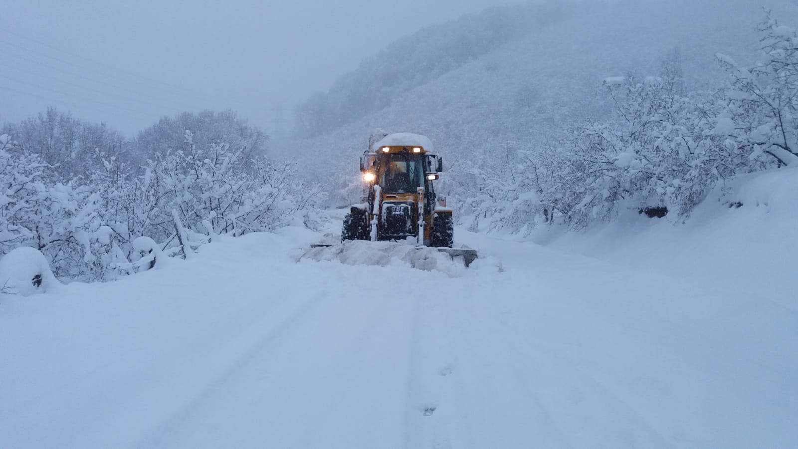 Düzce’de 108 köy yolu ulaşıma kapalı