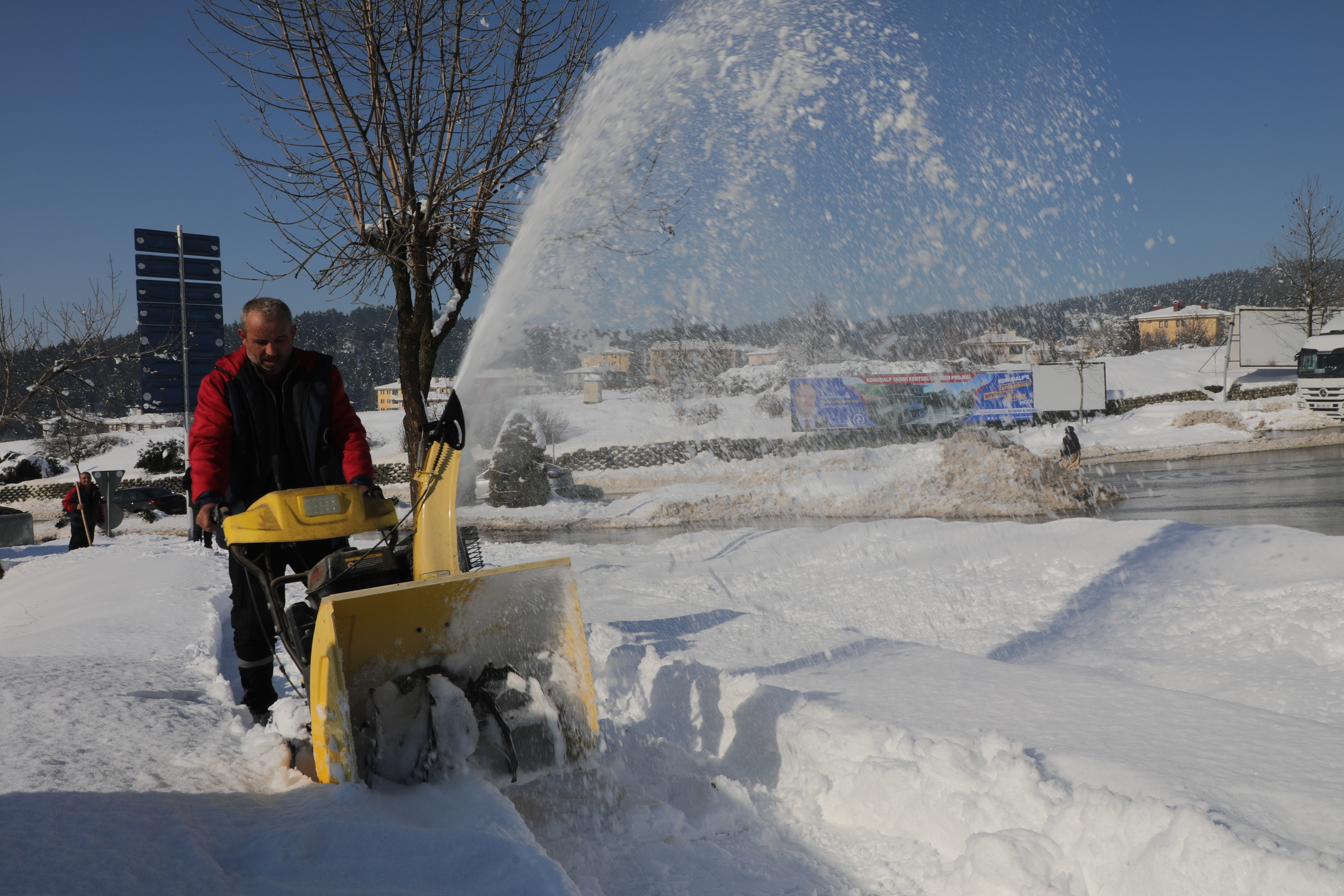 Kar temizliği her yerde sürecek