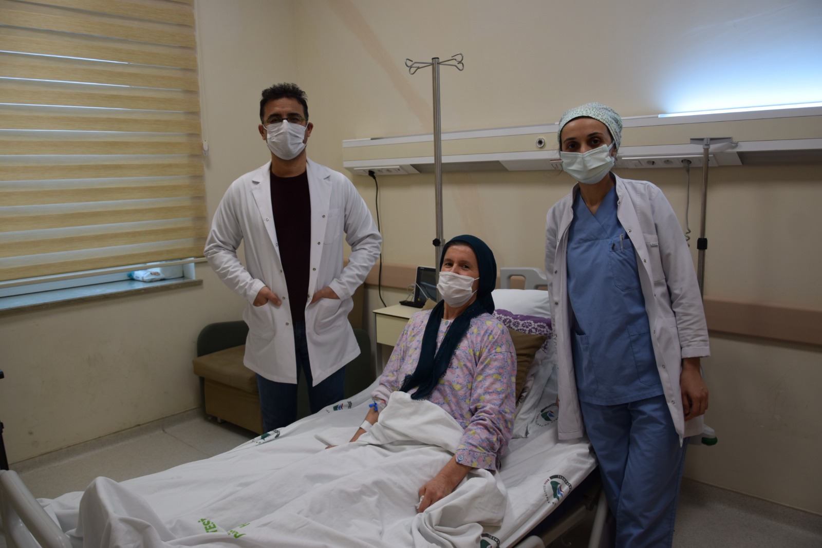 Şifayı, Düzce Üniversitesi Hastanesi’nde buldu