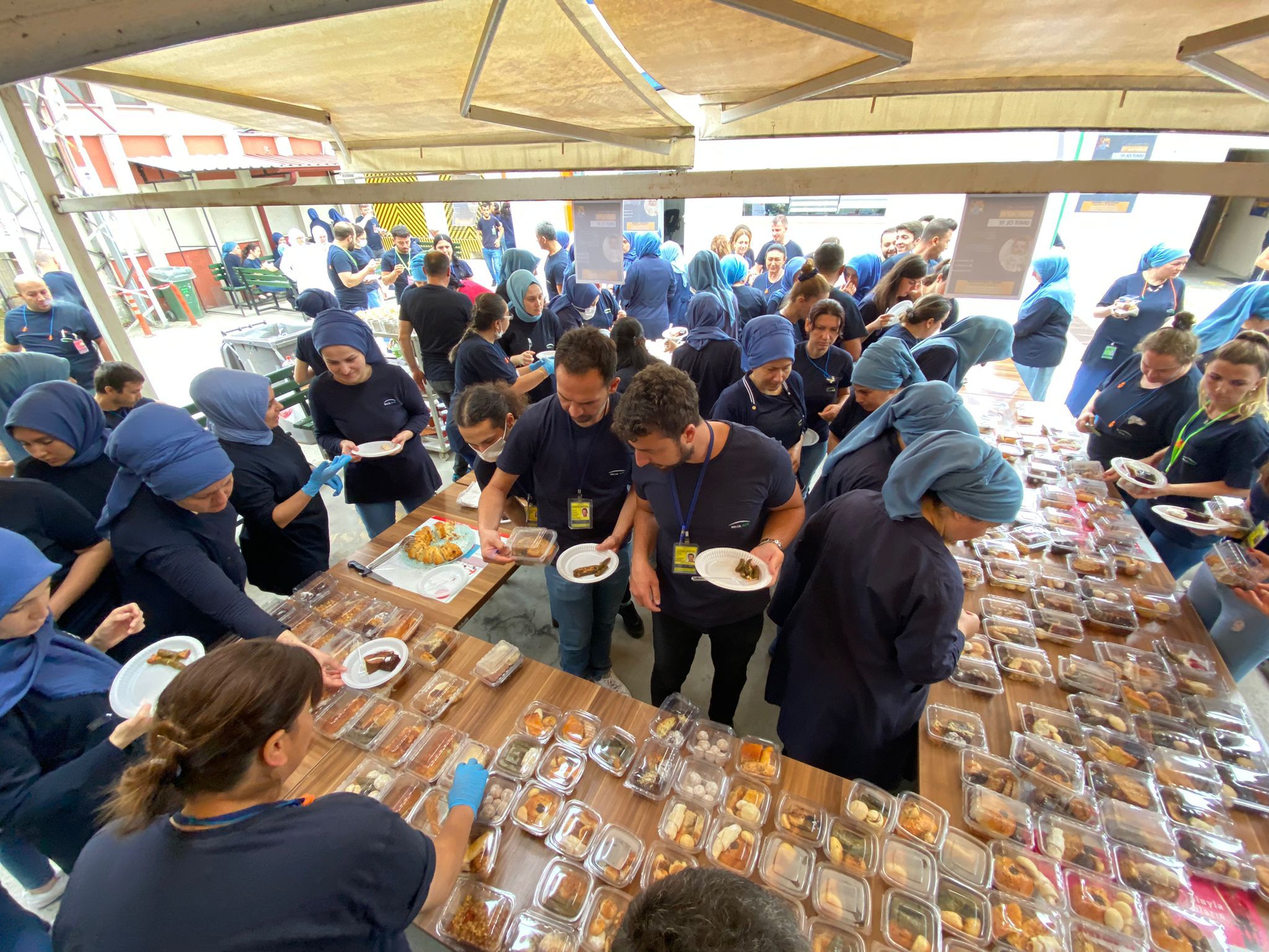 Fabrika çalışanları, minik hasta için seferber oldu