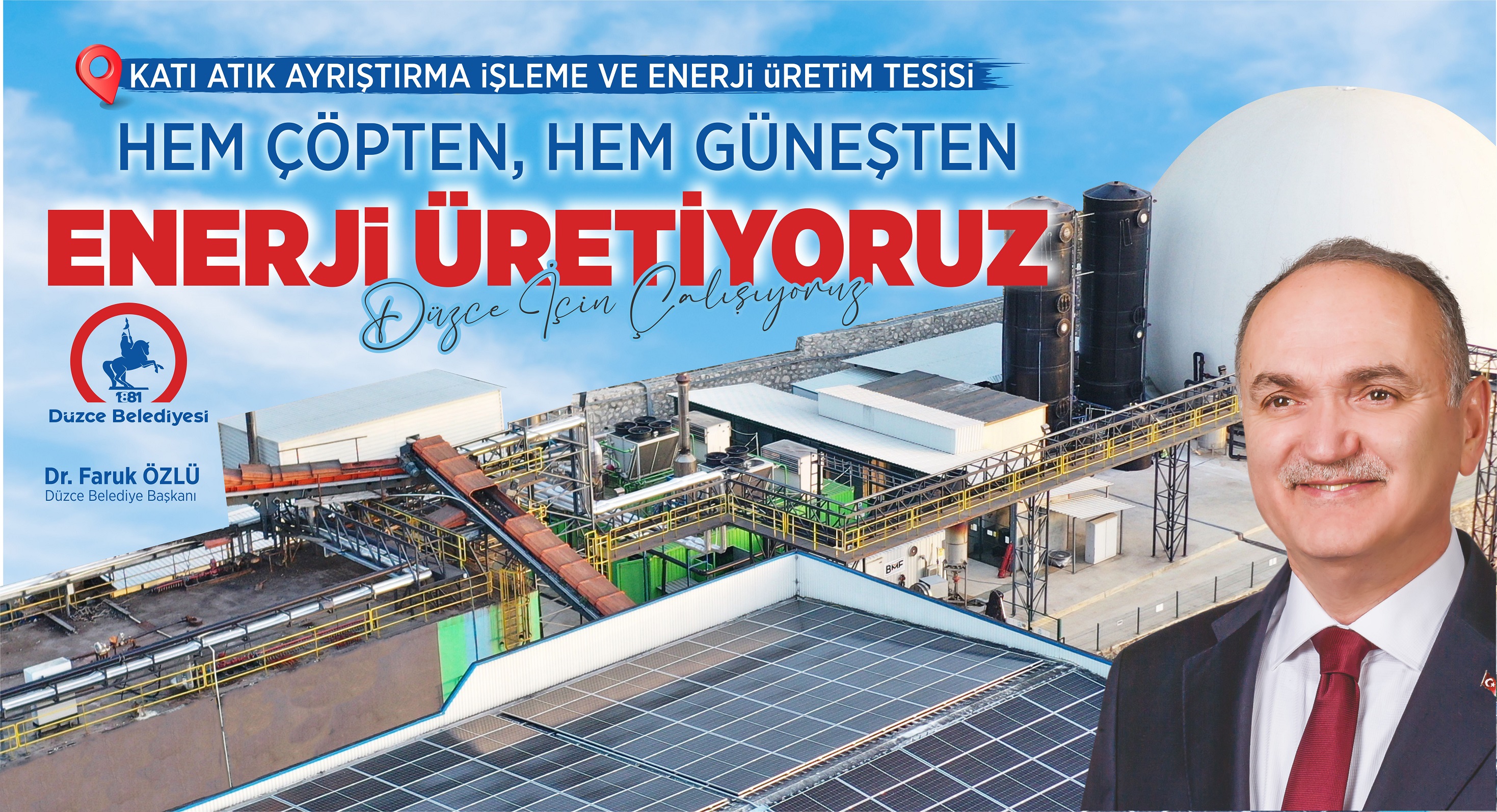 Kendi Enerjisini Üretiyor