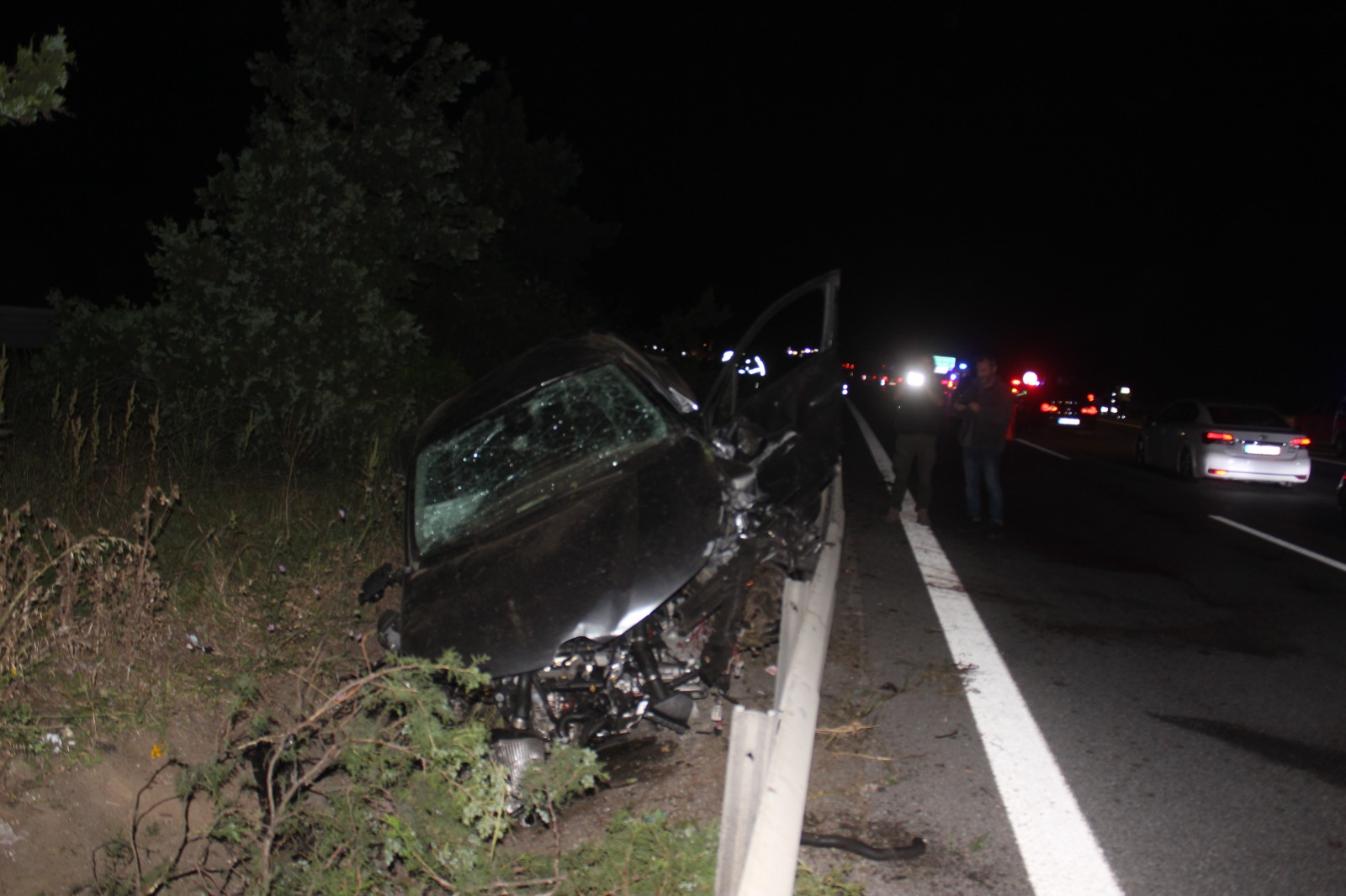 TEM Otoyolunda feci kaza 1 ölü