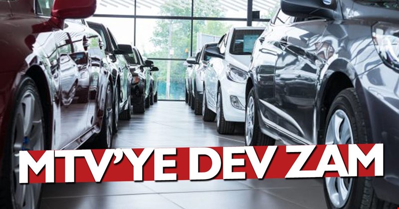 Tüm araçlar için MTV iki katına çıkarıldı